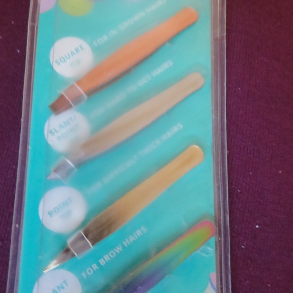 MINI TWEEZER SET- 4 DIFFERENT USES - Picture 2 of 2